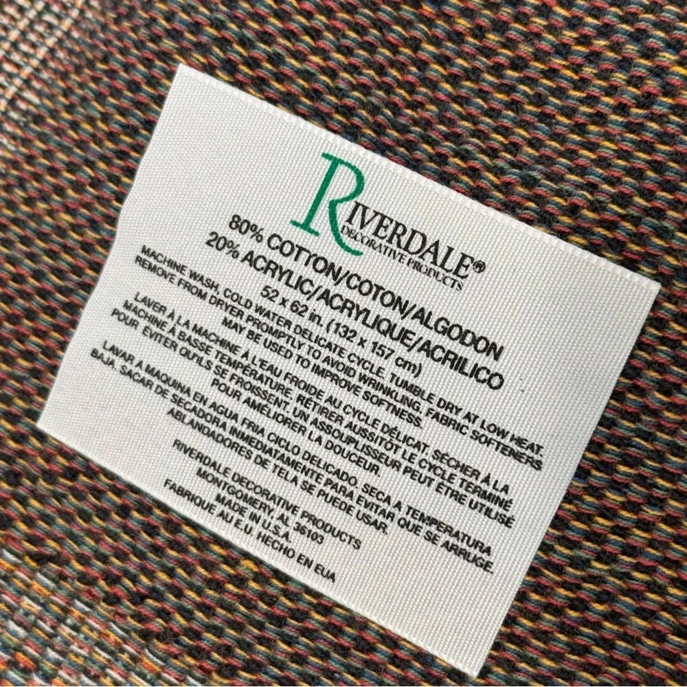 Riverdale Tapestry Throw Blanket Professional Bears